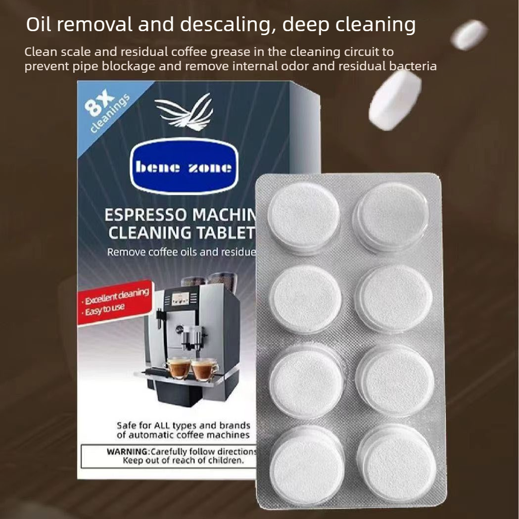Backflush Tablet Cleaner - Espresso Machine Cleaning Tablets Descaling-Backflush Oil
