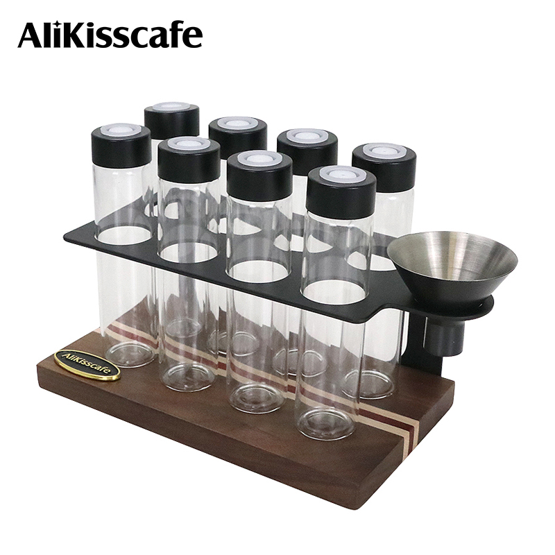 Coffee Equipment Set - Alikisscafe Coffee Beans Storage Tube Container
