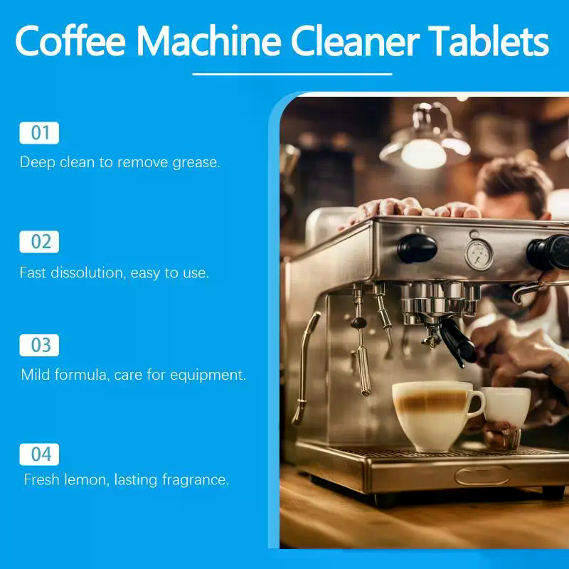 Backflush Tablet Cleaner - Espresso Machine Cleaning Tablets Descaling-Backflush Oil