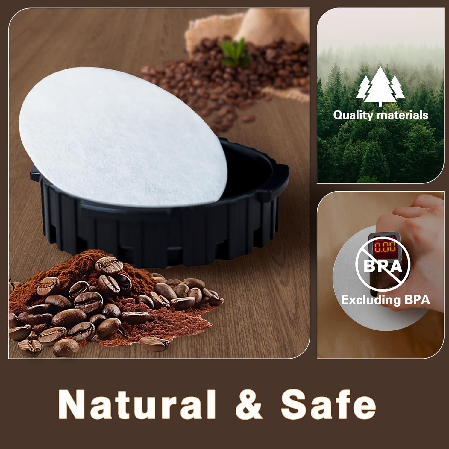 Round Coffee Filters, Compatib – Coffee Equipment Espresso recenzja i cena