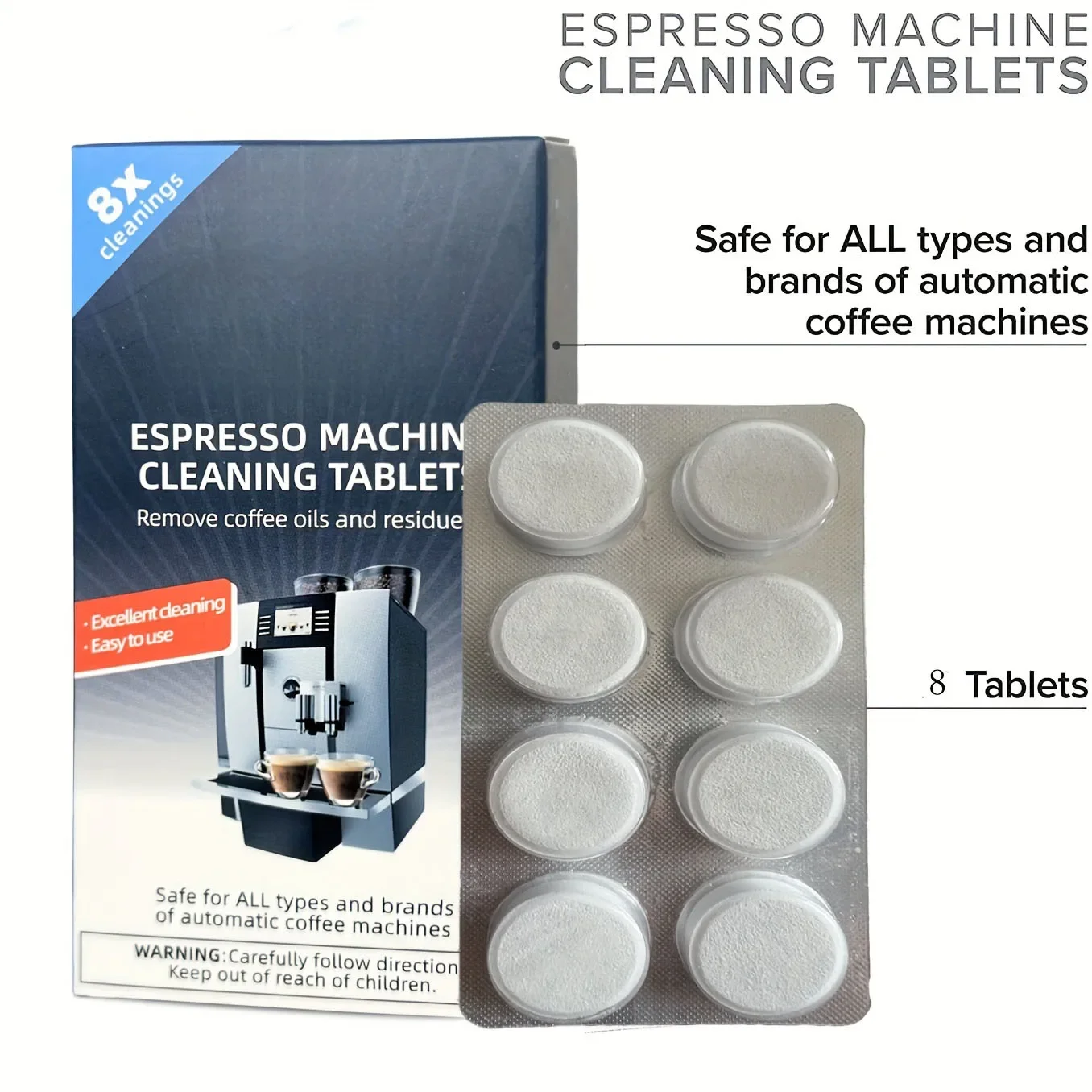 Espresso Machine Cleaning Tabl – Backflush Tablet Cleaner recenzja i cena