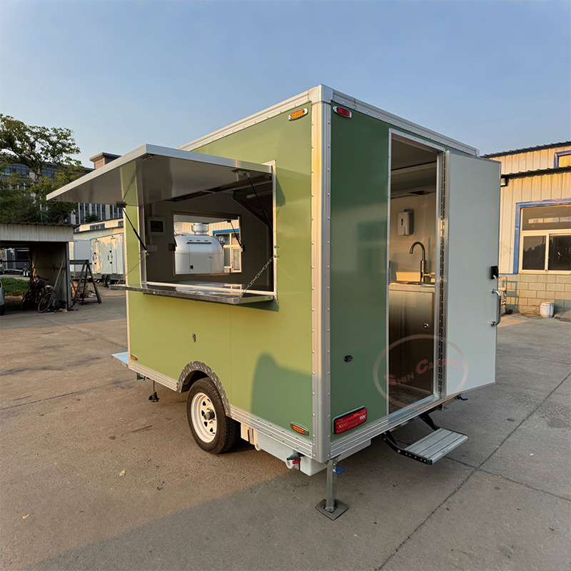 Concession Food Truck Trailer  – Coffee Equipment For Coffee Shop recenzja i cena