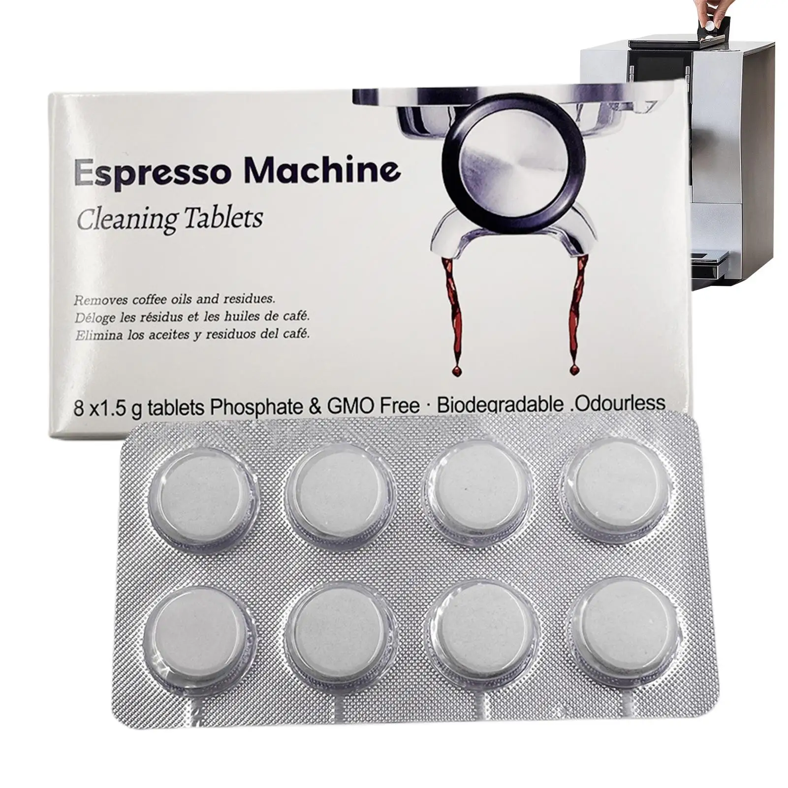 Espresso Machine Cleaning Tabl – Backflush Tablet Cleaner recenzja i cena