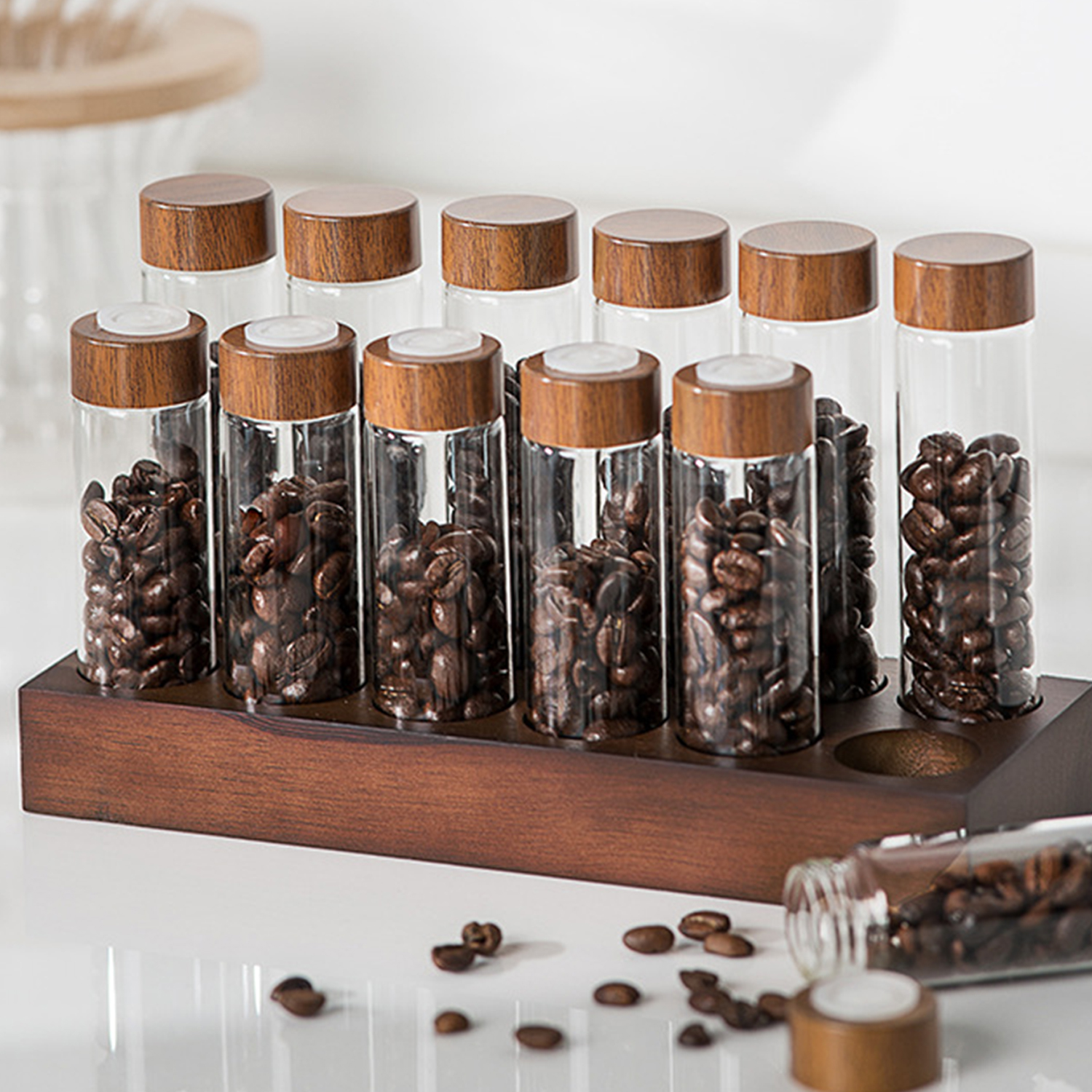 Coffee Beans Storage Container – Coffee Equipment Organizer recenzja i cena