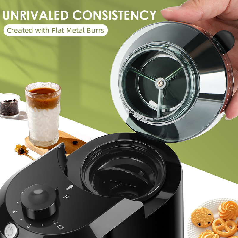 Wancle Electric Burr Coffee Gr – Coffee Grinder Burr Flat recenzja i cena
