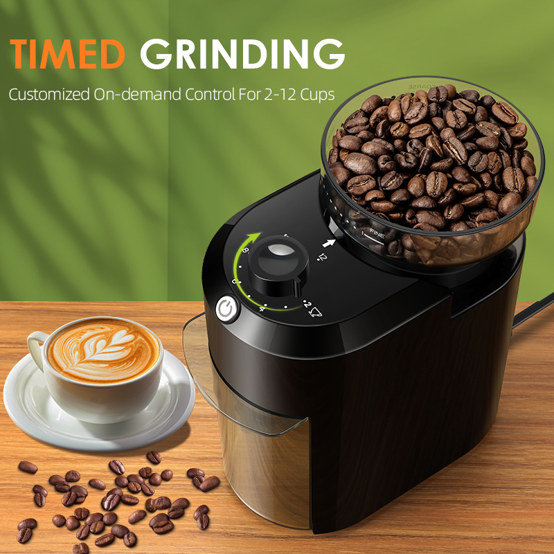 Wancle Electric Burr Coffee Gr – Coffee Grinder Burr Flat recenzja i cena