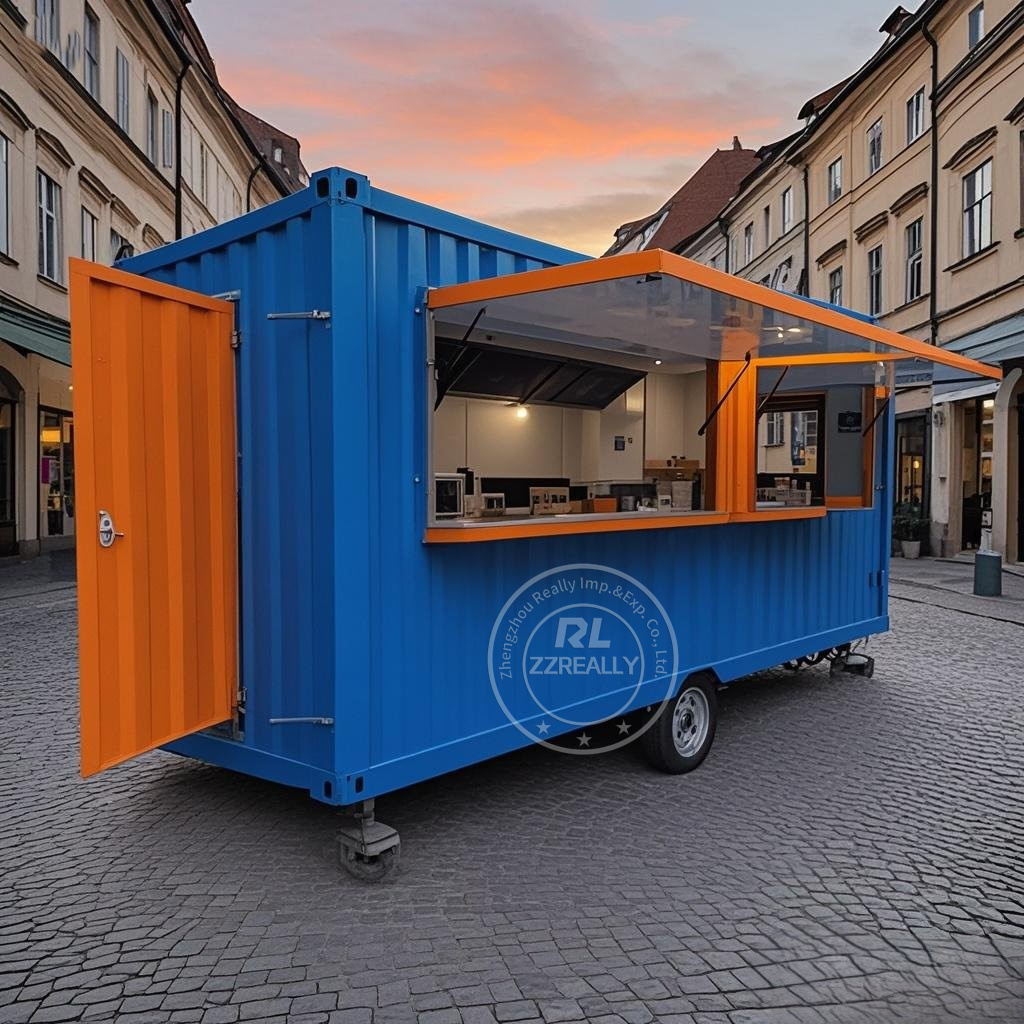 Prefabricated Mobile Container – Coffee Equipment For Coffee Shop recenzja i cena