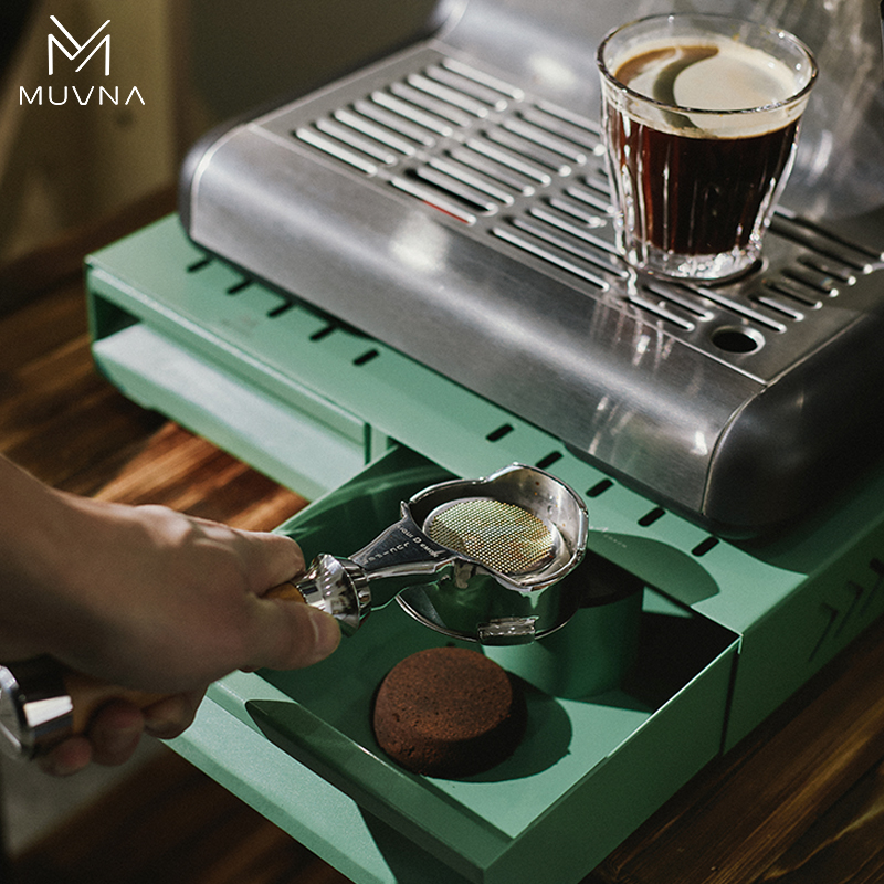 MUVNA Espresso Bar Knock Box,  – Coffee Equipment Organizer recenzja i cena