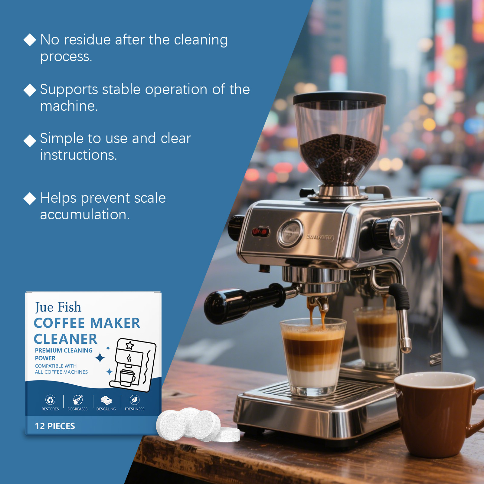 Coffee Machine Cleaning Tablet – Backflush Tablet Cleaner recenzja i cena