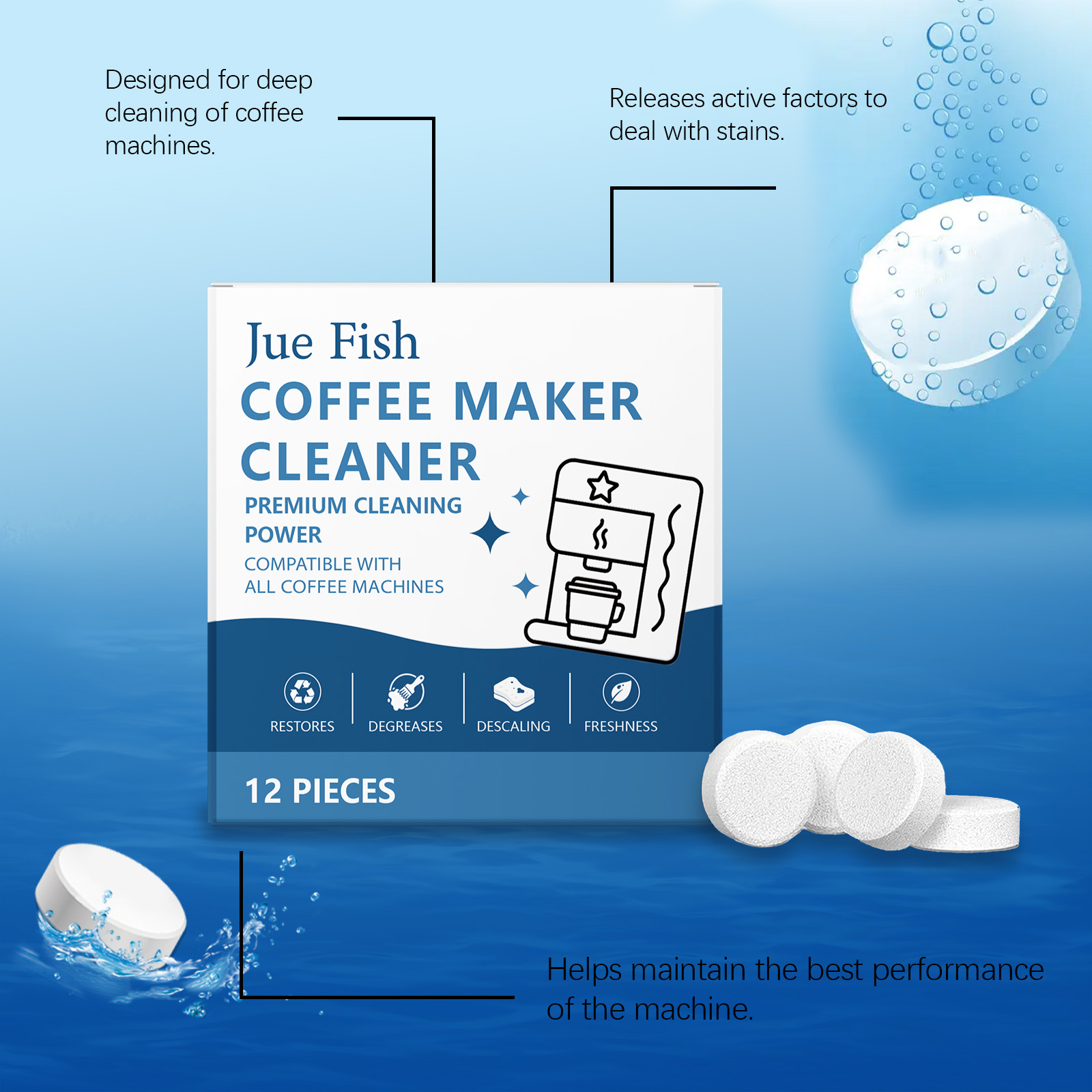 Coffee Machine Cleaning Tablet – Backflush Tablet Cleaner recenzja i cena