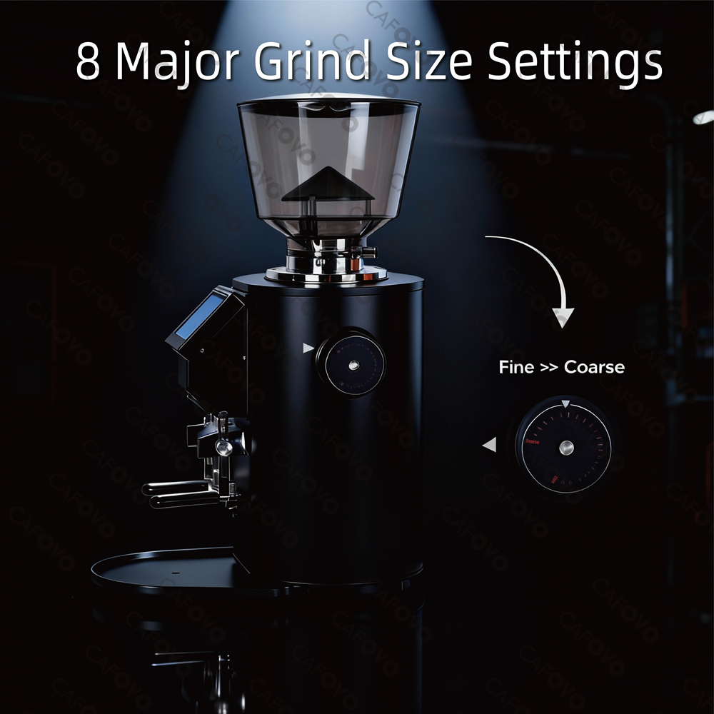 CAFOVO G664F Professional Weig – Coffee Grinder Burr Flat recenzja i cena