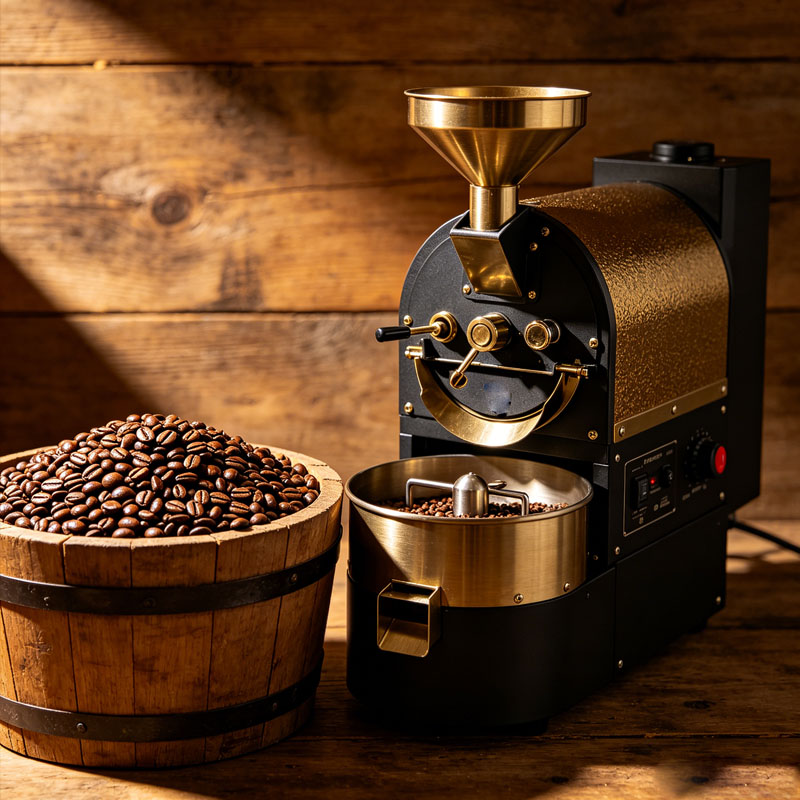 Drum Coffee Roaster Commercial – Coffee Equipment For Coffee Shop recenzja i cena