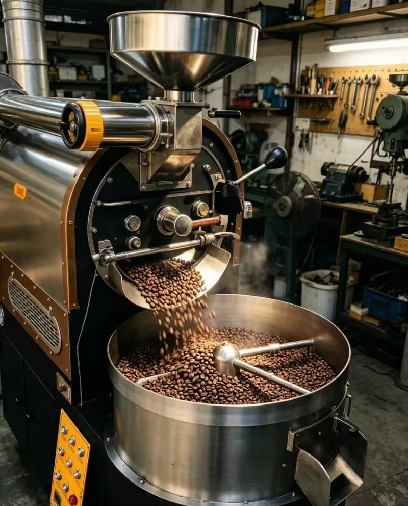 Drum Coffee Roaster Commercial – Coffee Equipment For Coffee Shop recenzja i cena