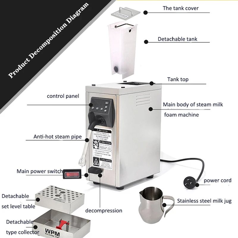 Boiling Water Machine Milk Bub – Coffee Equipment For Coffee Shop recenzja i cena