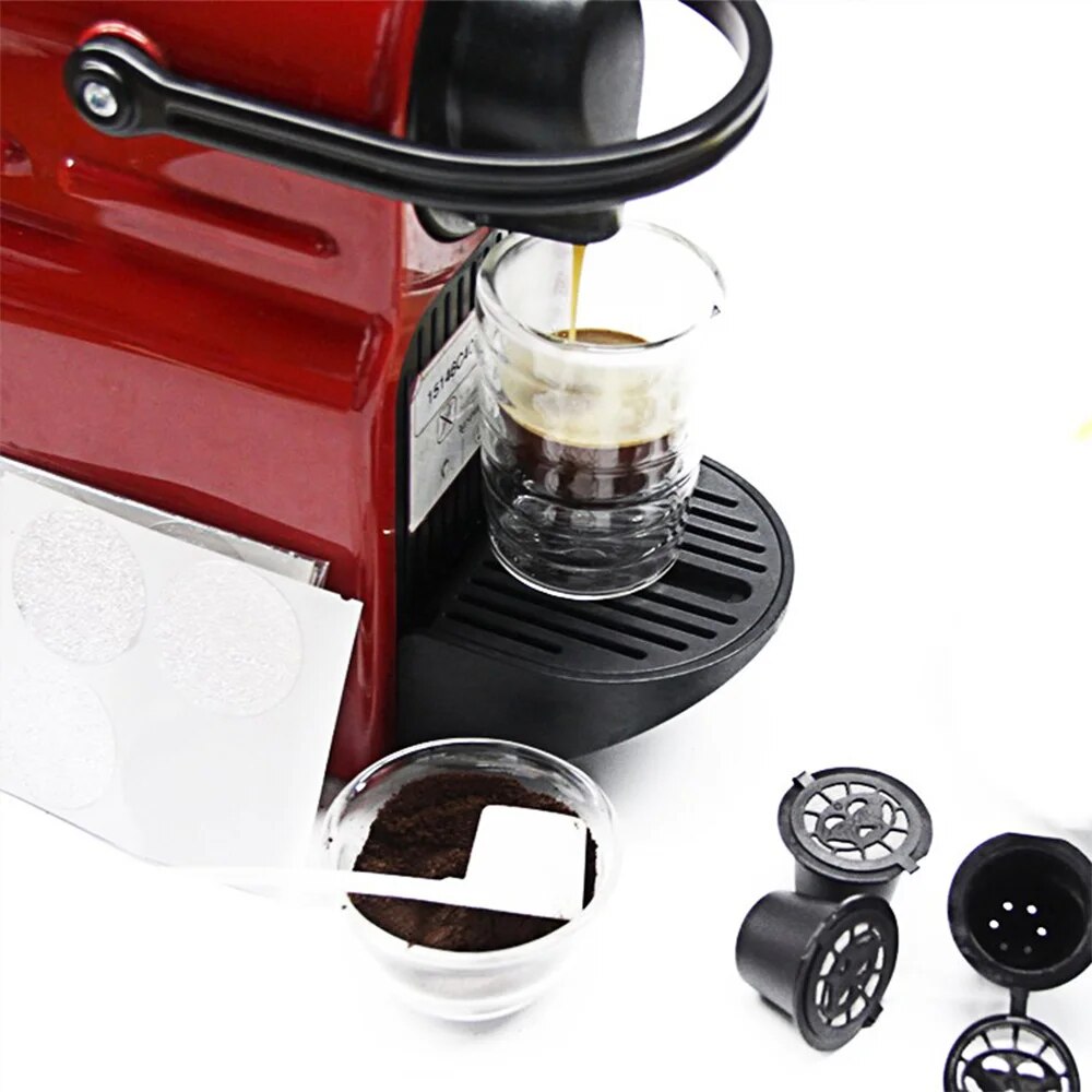 4 Pieces Reusable Coffee Capsu – Coffee Equipment Set recenzja i cena