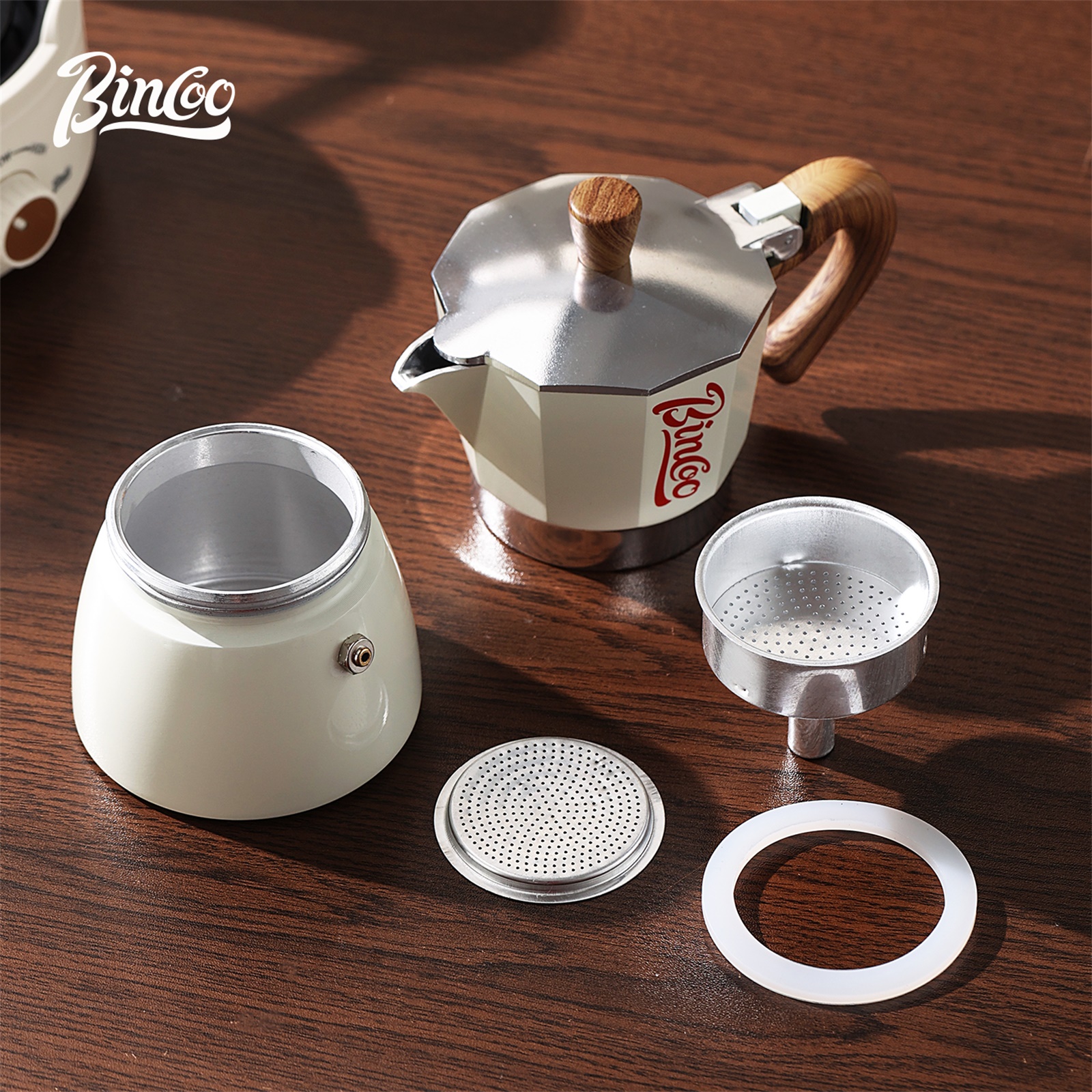 Bincoo Moka Pot and Electric S – Coffee Equipment Set recenzja i cena