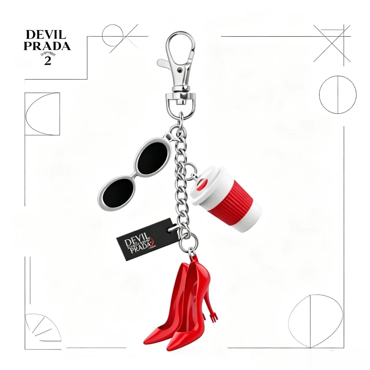 Fashion Mini Red High Heel Key – Coffee Equipment Organizer recenzja i cena