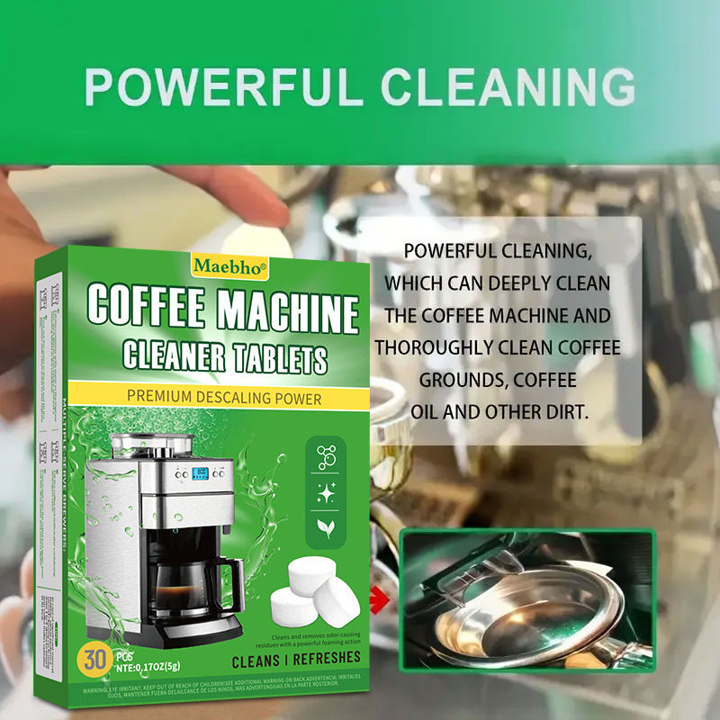 30Pcs Coffee Machine Cleaning  – Backflush Tablet Cleaner recenzja i cena