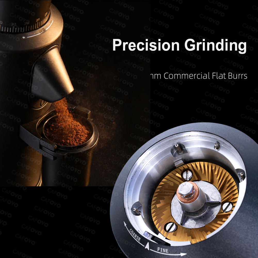 CAFOVO G864FV Variable speed C – Coffee Grinder Burr Flat recenzja i cena