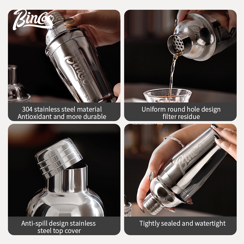 BINCOO Stainless Steel Shaker  – Coffee Equipment And Tools recenzja i cena