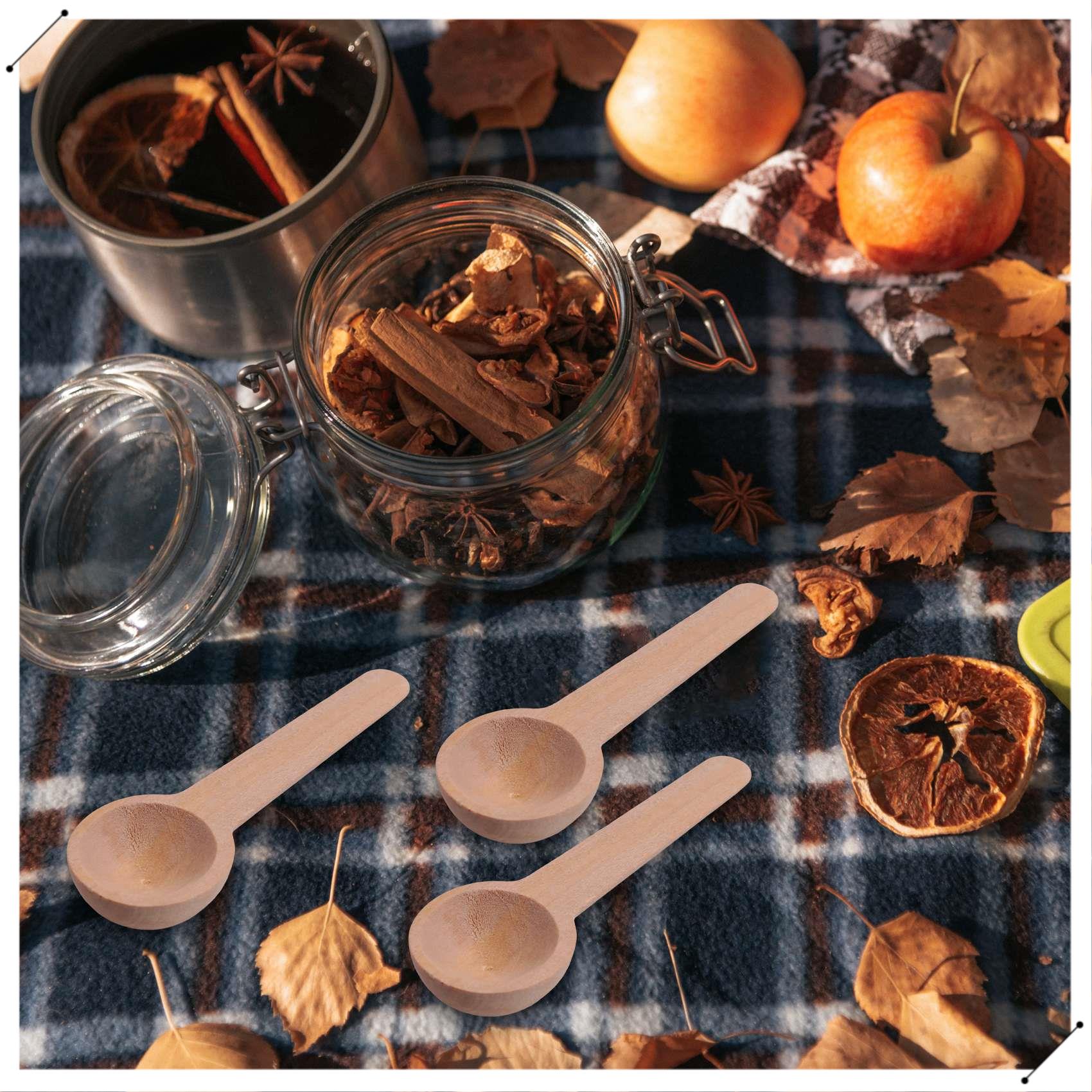100 Pieces Mini Wooden Spoons  – Coffee Equipment And Tools recenzja i cena