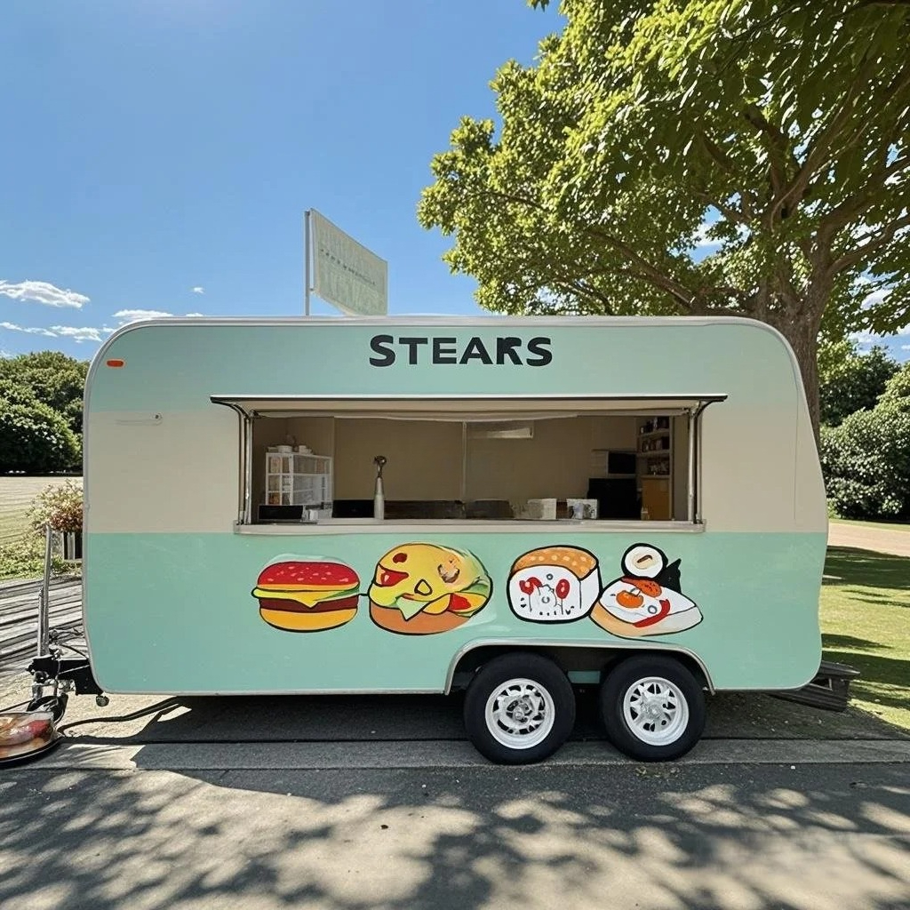 Customized Concession Shop BBQ – Coffee Equipment For Coffee Shop recenzja i cena