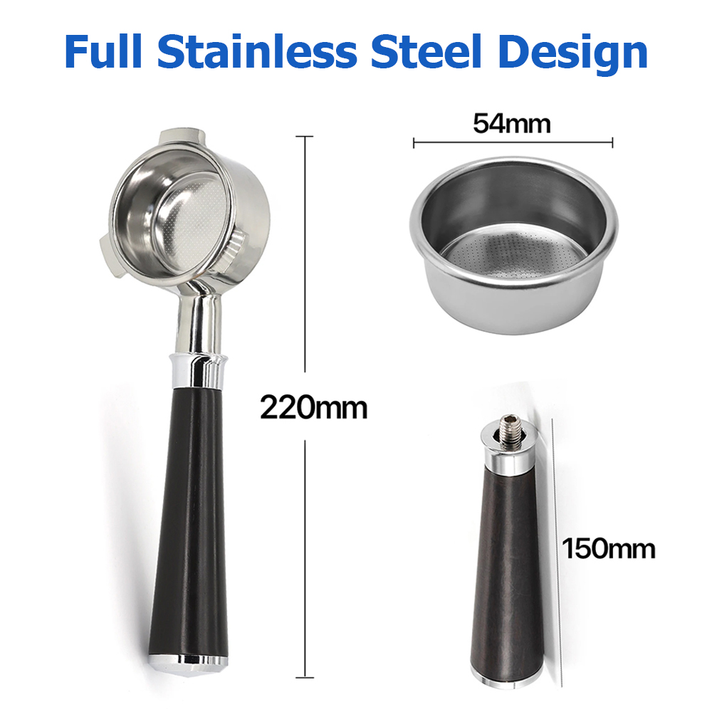 54mm 3 Ear Coffee Bottomless P – Naked Portafilter Bottomless recenzja i cena