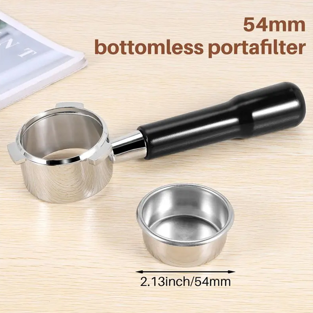 54mm 3 Ear Coffee Bottomless P – Naked Portafilter Bottomless recenzja i cena