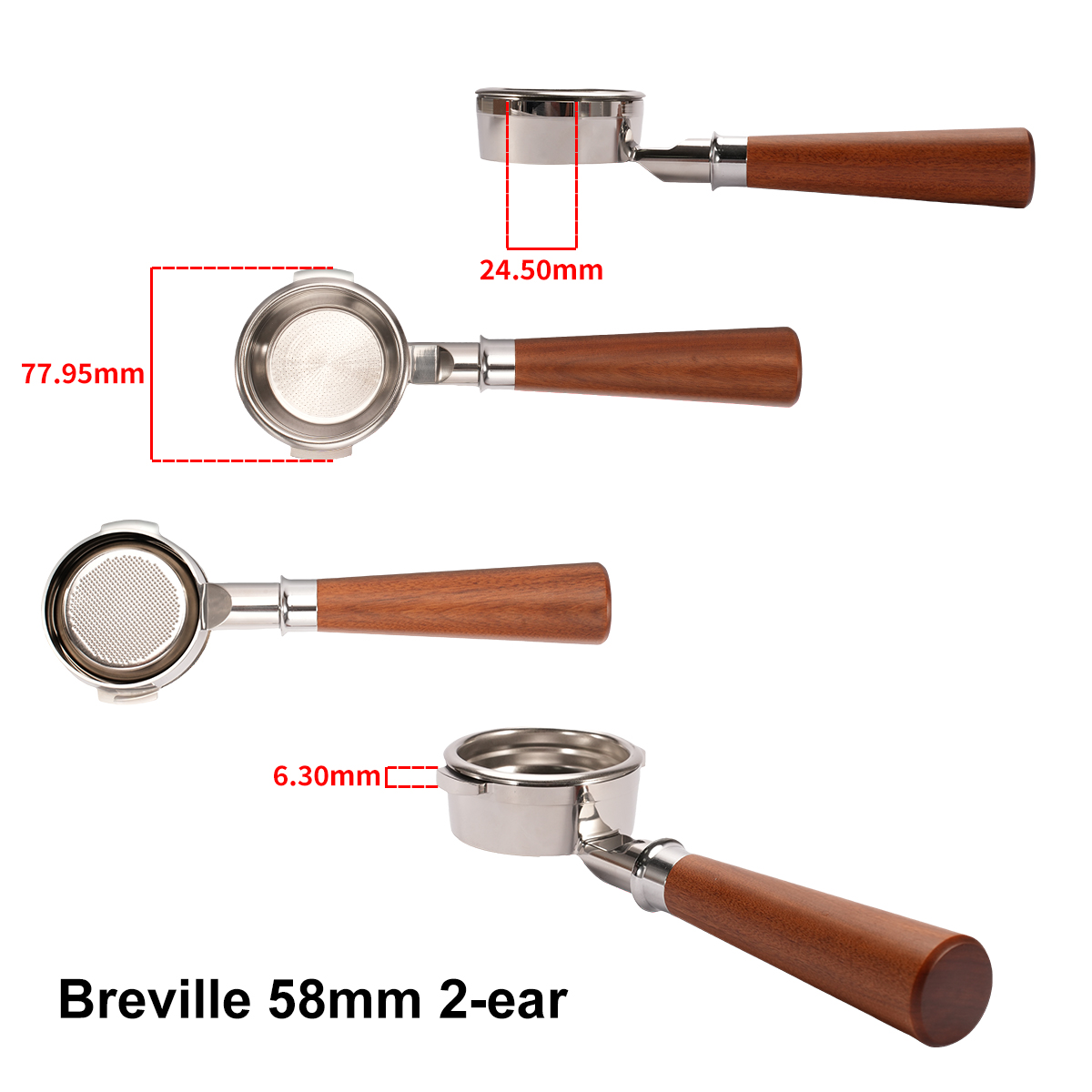58mm Bottomless Portafilter Br – Naked Portafilter Bottomless recenzja i cena