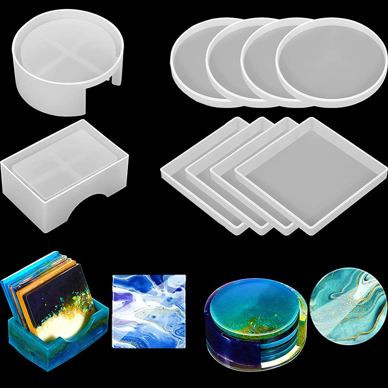 Round Square Coaster Silicone  – Coffee Equipment And Tools recenzja i cena