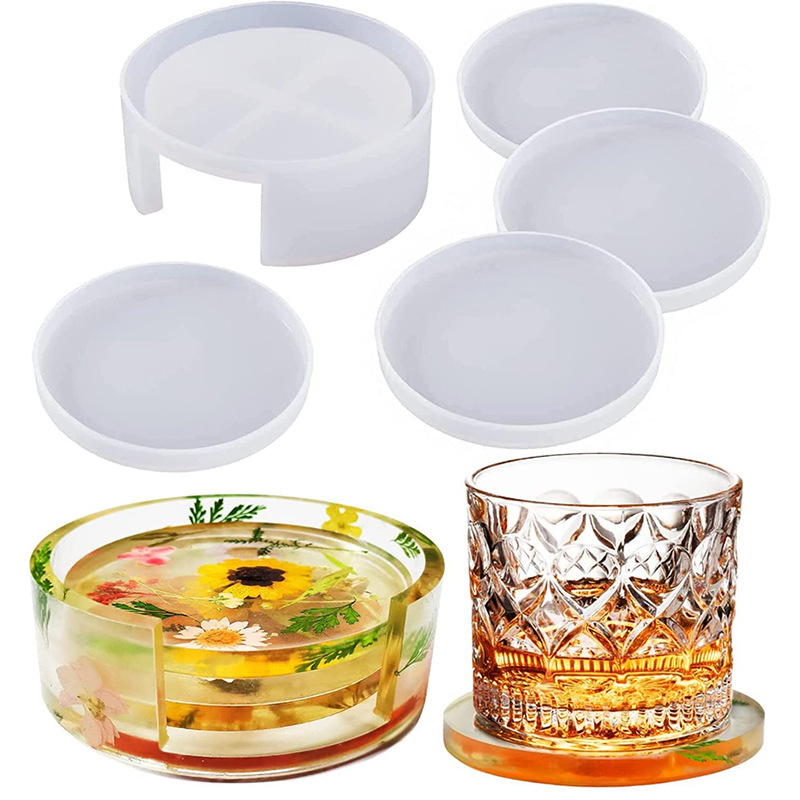 Round Square Coaster Silicone  – Coffee Equipment And Tools recenzja i cena