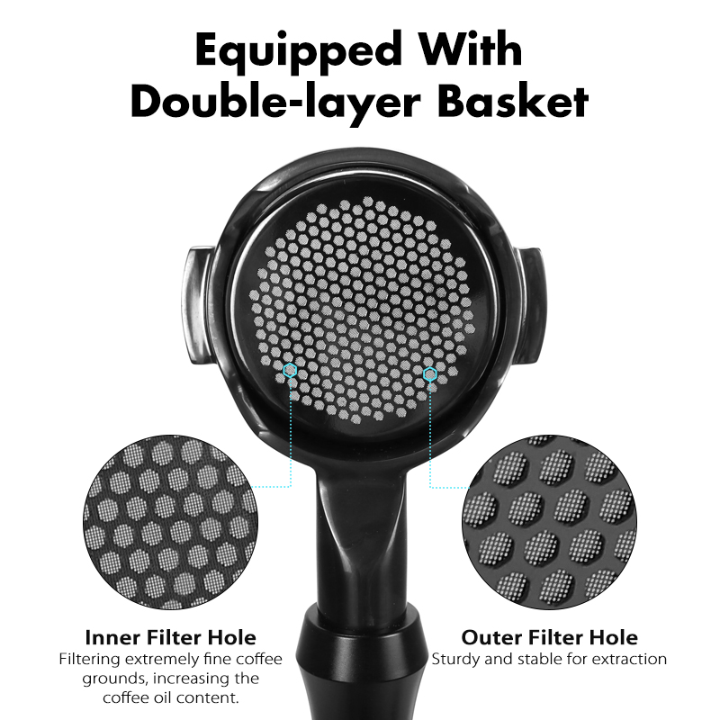58MM Coffee Bottomless Portafi – Naked Portafilter Bottomless recenzja i cena