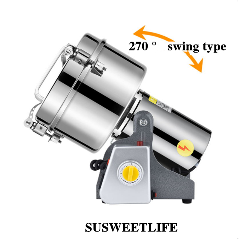 2500G Stainless Steel Food Gri – Coffee Grinder Burr Flat recenzja i cena