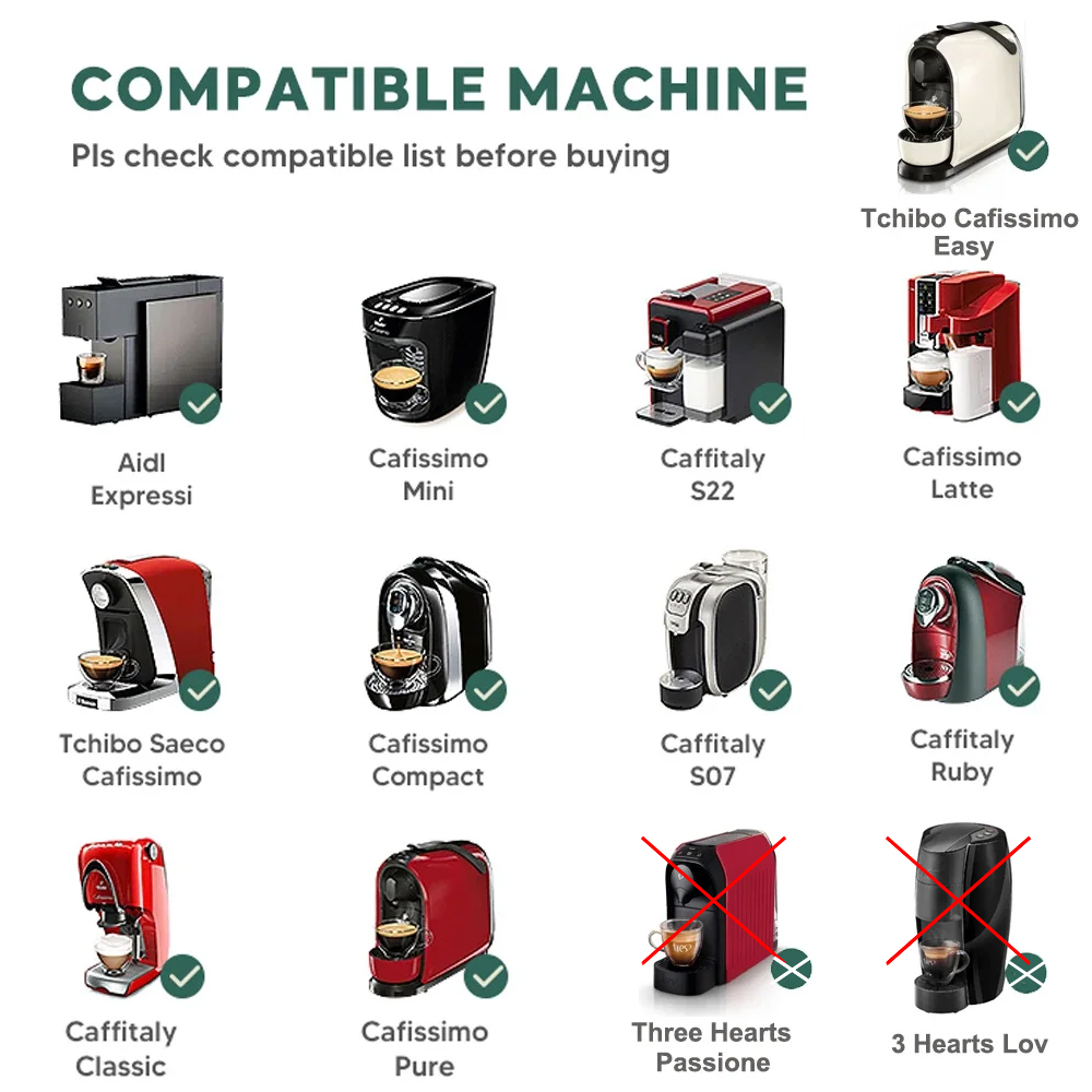 For 3 Hearts Tchibo Cafissimo  – Coffee Equipment Espresso recenzja i cena